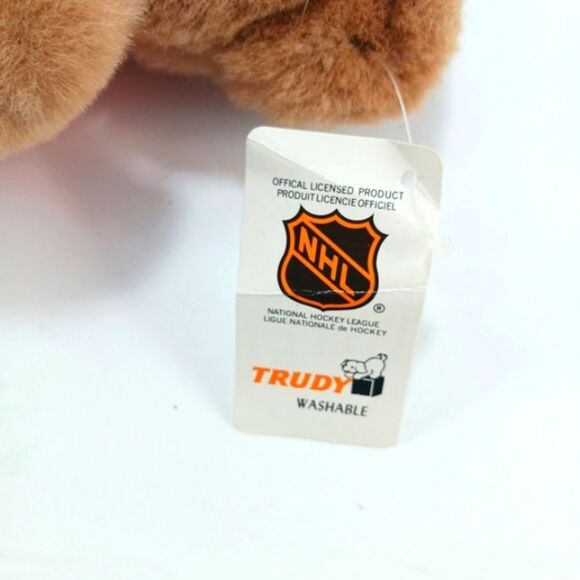 Vintage 1983 Trudy NHL Hockey Plush Bear Philadelphia Flyers New With TAG. - Picture 2 of 9